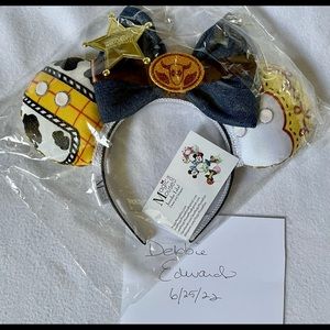 Custom Made New Mickey Mouse Ears from Toy Story “Woodys Round-Up”